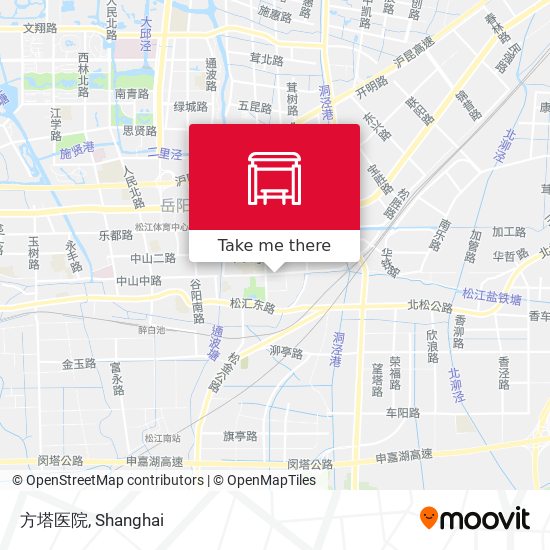 方塔医院 map