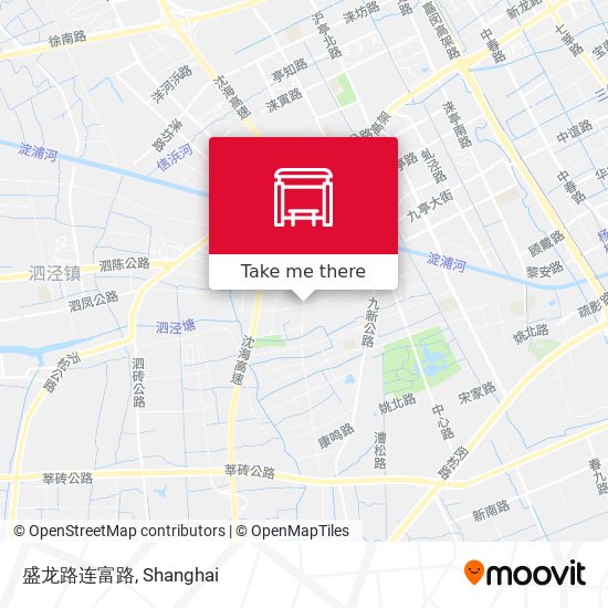 盛龙路连富路 map