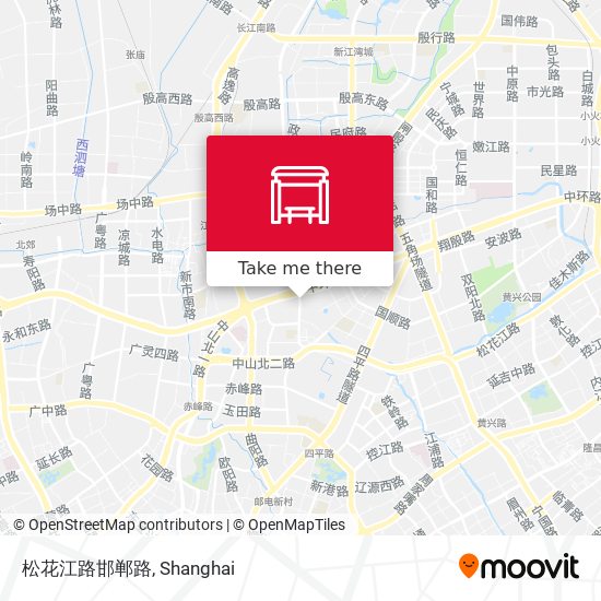 松花江路邯郸路 map