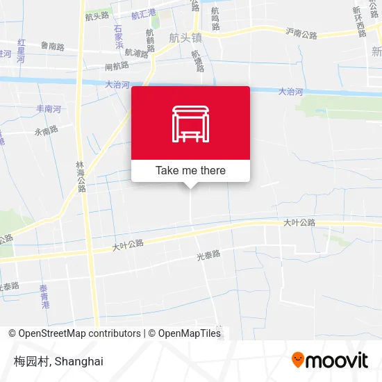 梅园村 map