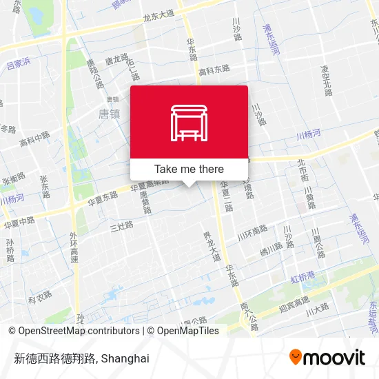 新德西路德翔路 map