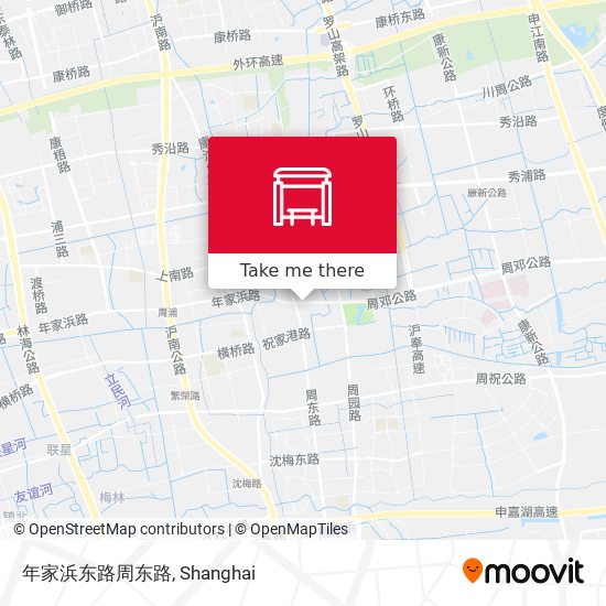 年家浜东路周东路 map