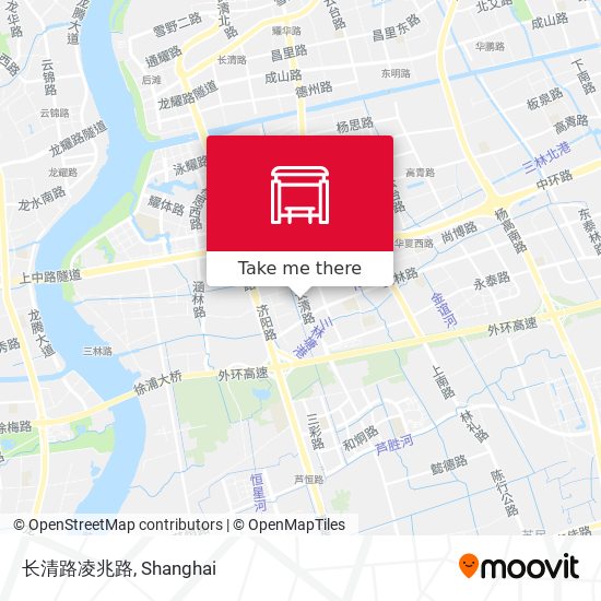 长清路凌兆路 map