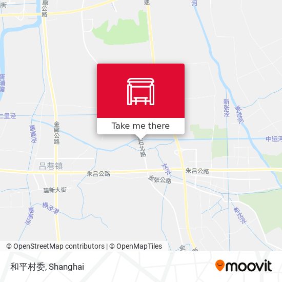 和平村委 map