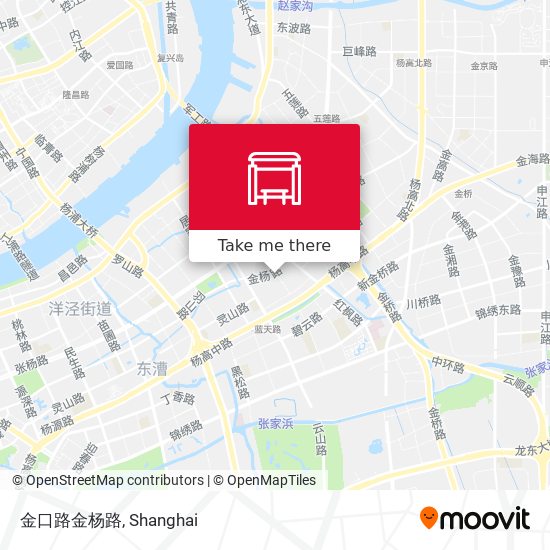 金口路金杨路 map
