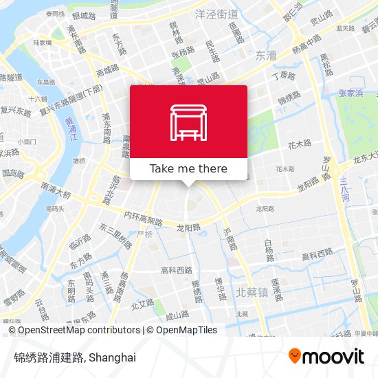 锦绣路浦建路 map