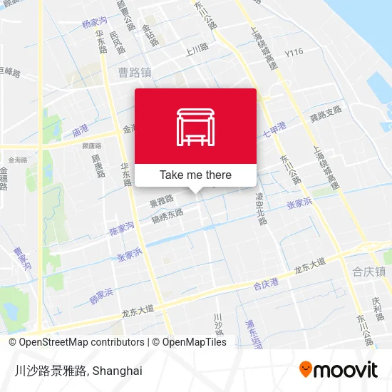 川沙路景雅路 map