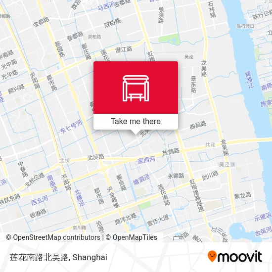 莲花南路北吴路 map