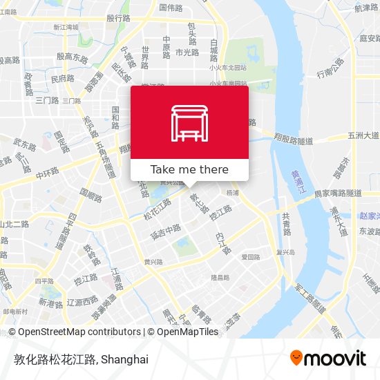 敦化路松花江路 map