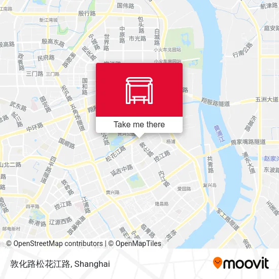 敦化路松花江路 map