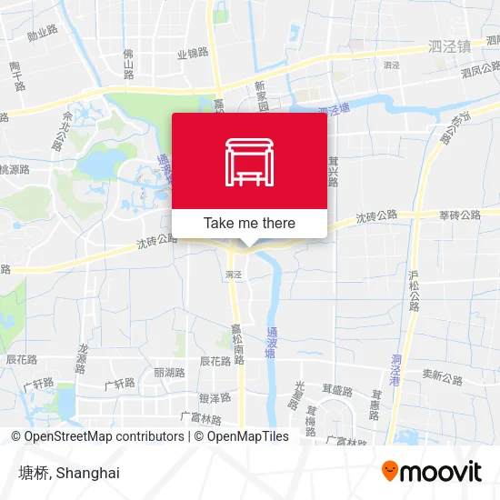 塘桥 map