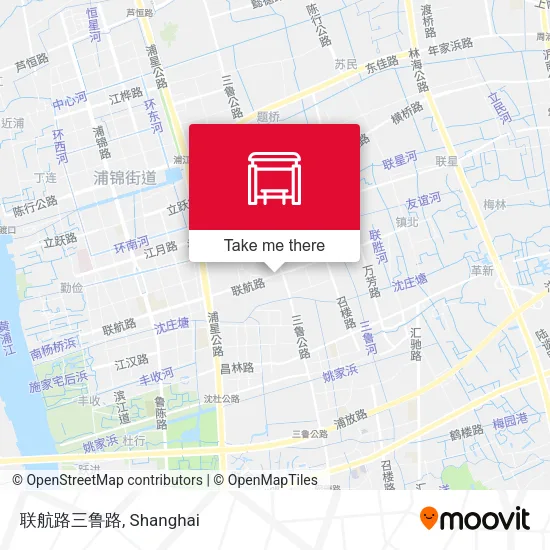 联航路三鲁路 map