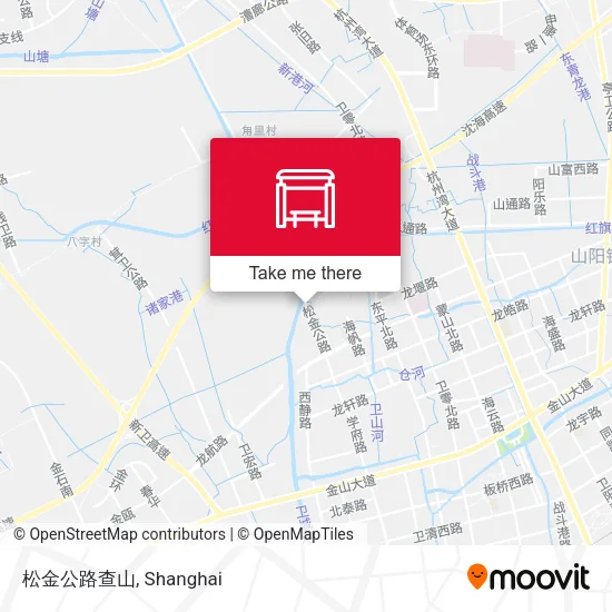 松金公路查山 map