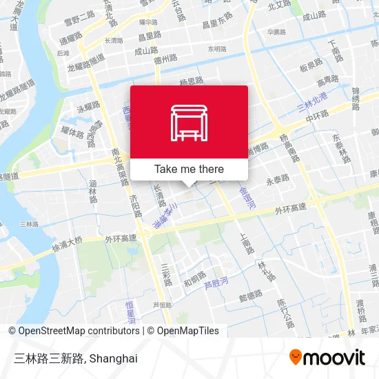三林路三新路 map