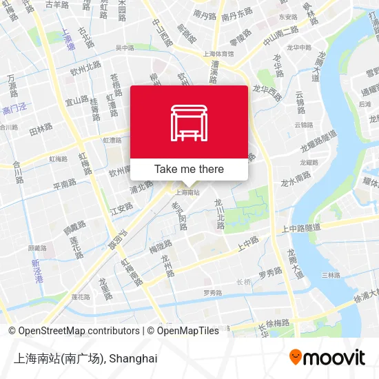 上海南站(南广场) map