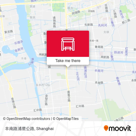 丰南路浦星公路 map