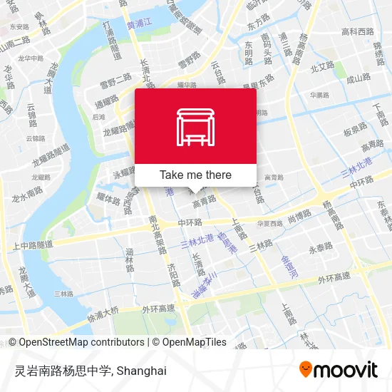 灵岩南路杨思中学 map