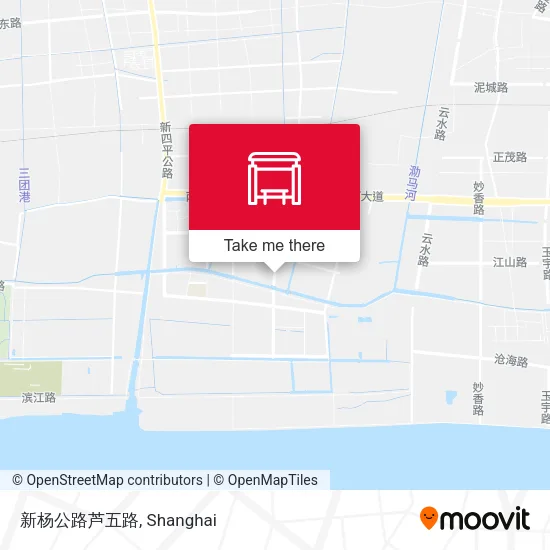 新杨公路芦五路 map