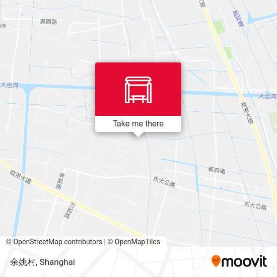 余姚村 map