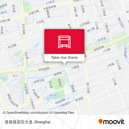 唐黄路迎宾大道 map