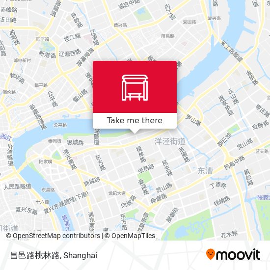 昌邑路桃林路 map