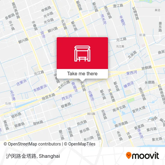 沪闵路金塔路 map