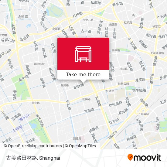 古美路田林路 map