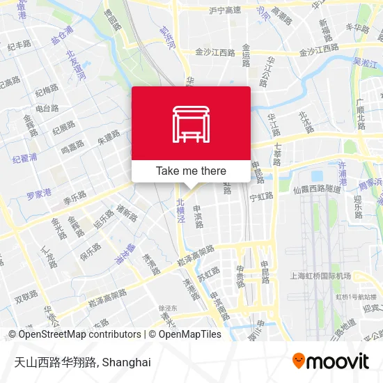 天山西路华翔路 map