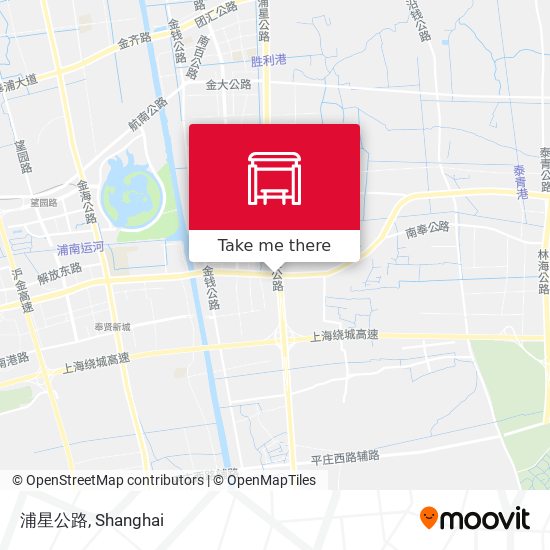 浦星公路 map