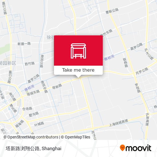 塔新路浏翔公路 map