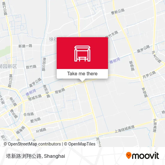 塔新路浏翔公路 map