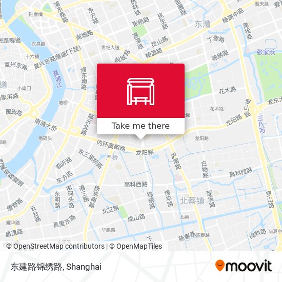 东建路锦绣路 map