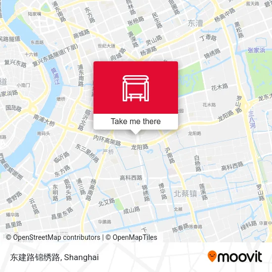 东建路锦绣路 map