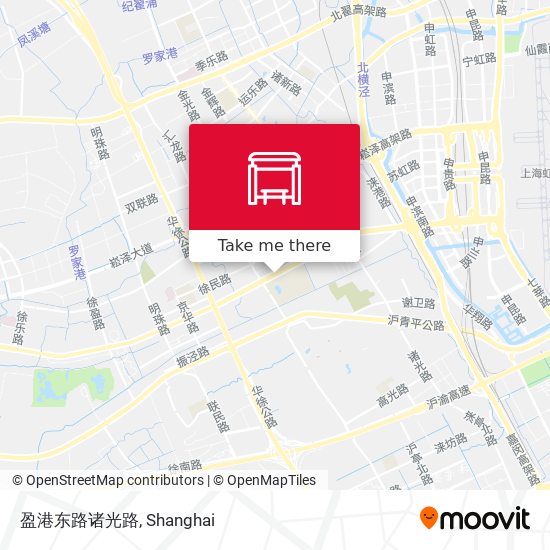 盈港东路诸光路 map
