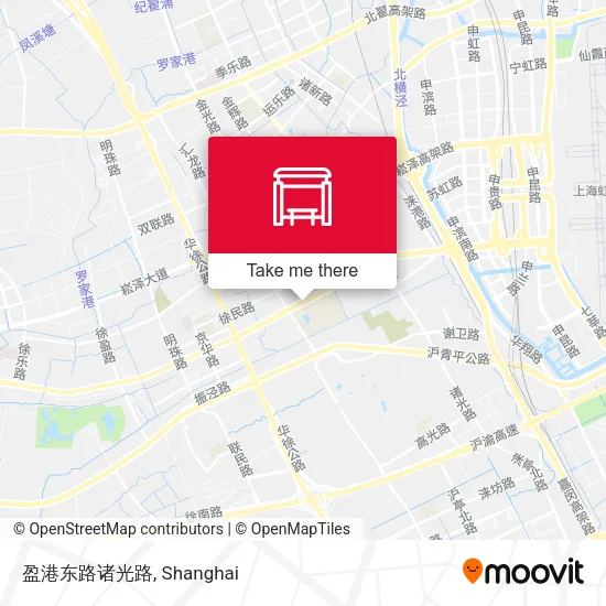 盈港东路诸光路 map