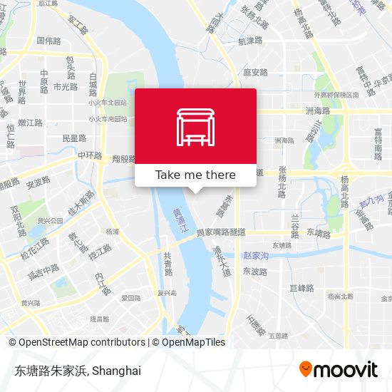 东塘路朱家浜 map
