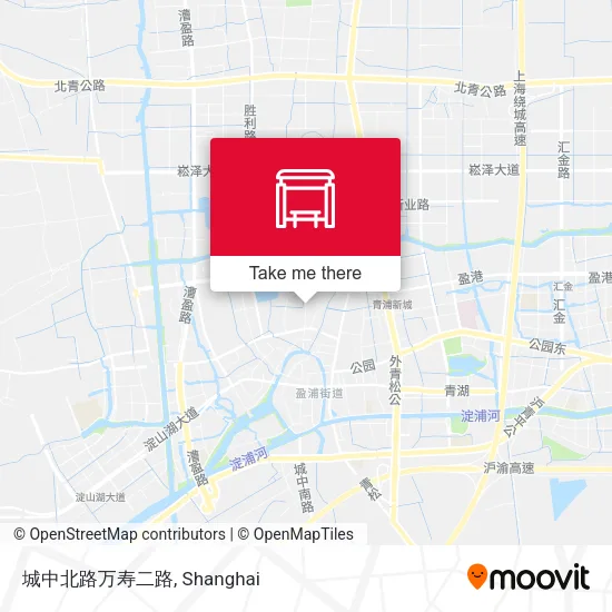 城中北路万寿二路 map