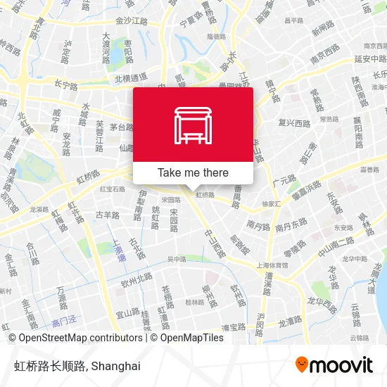 虹桥路长顺路 map