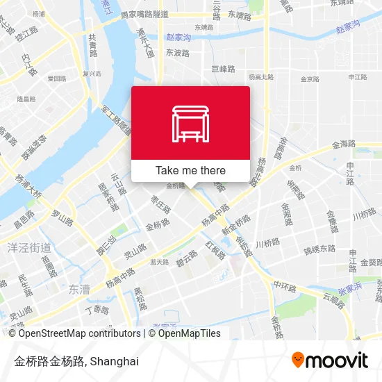 金桥路金杨路 map