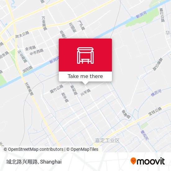 城北路兴顺路 map