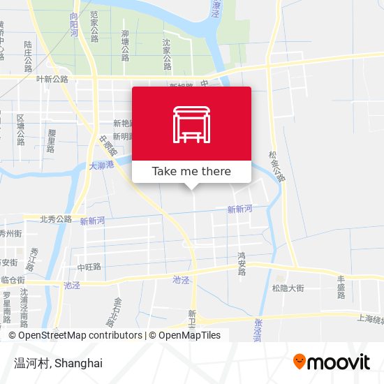 温河村 map