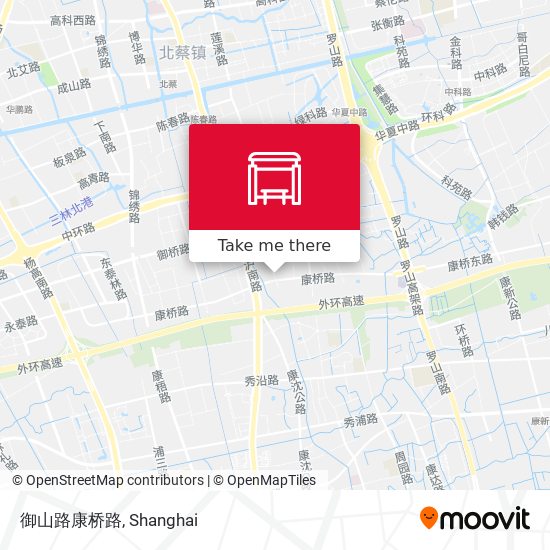 御山路康桥路 map