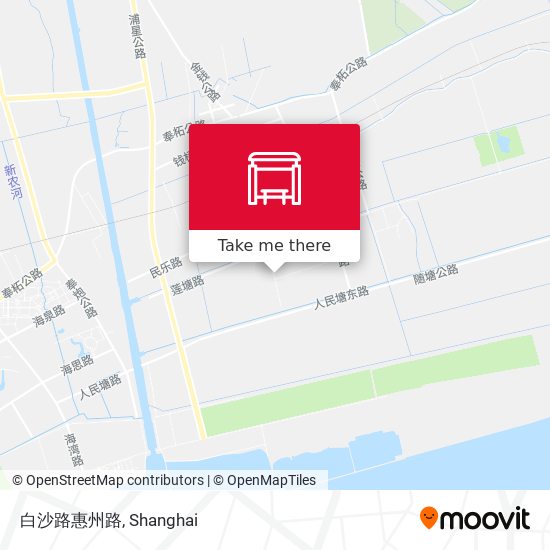 白沙路惠州路 map