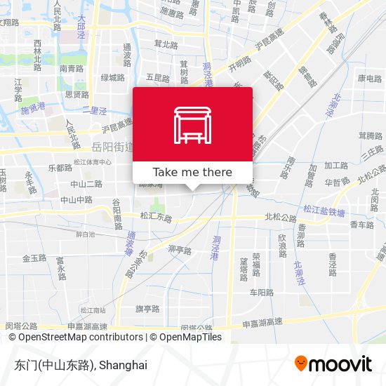 东门(中山东路) map
