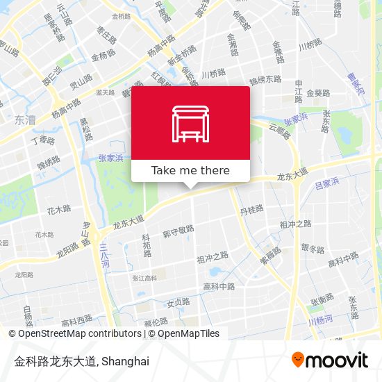 金科路龙东大道 map