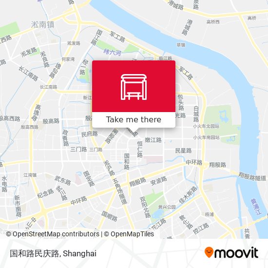国和路民庆路 map
