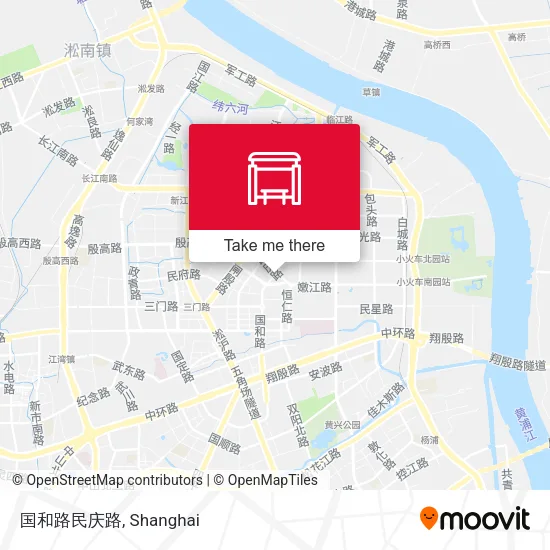 国和路民庆路 map
