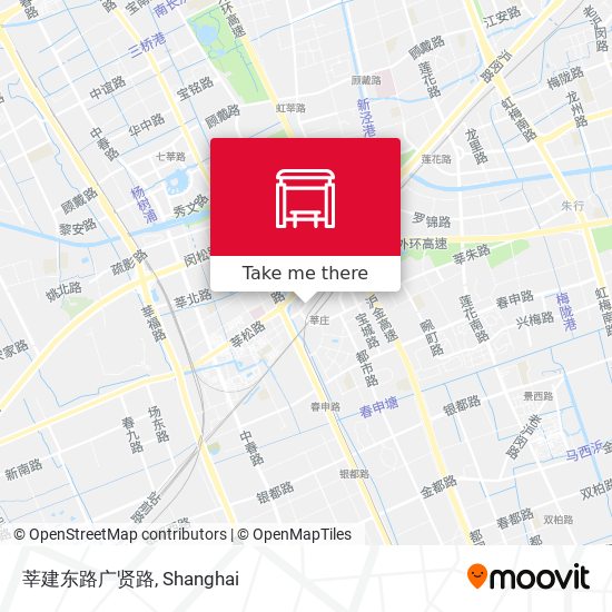 莘建东路广贤路 map