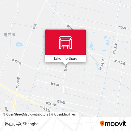 界山小学 map