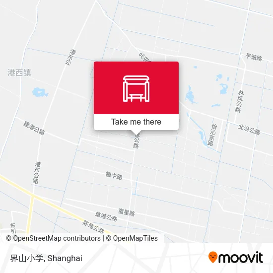 界山小学 map